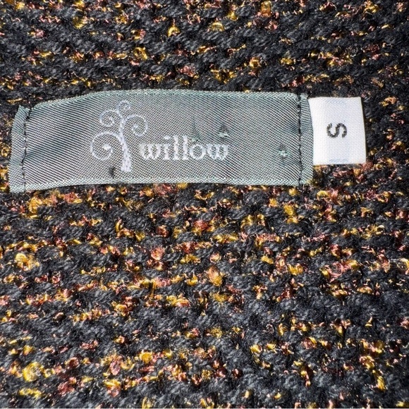 EUC WOMENS KNIT WILLOW CARDIGAN SIZE SMALL BROWN BLACK - Picture 5 of 6